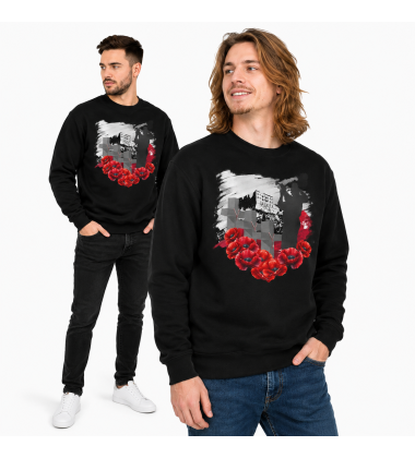 Bluza PATRIOTYCZNI CZERWONE MAKI